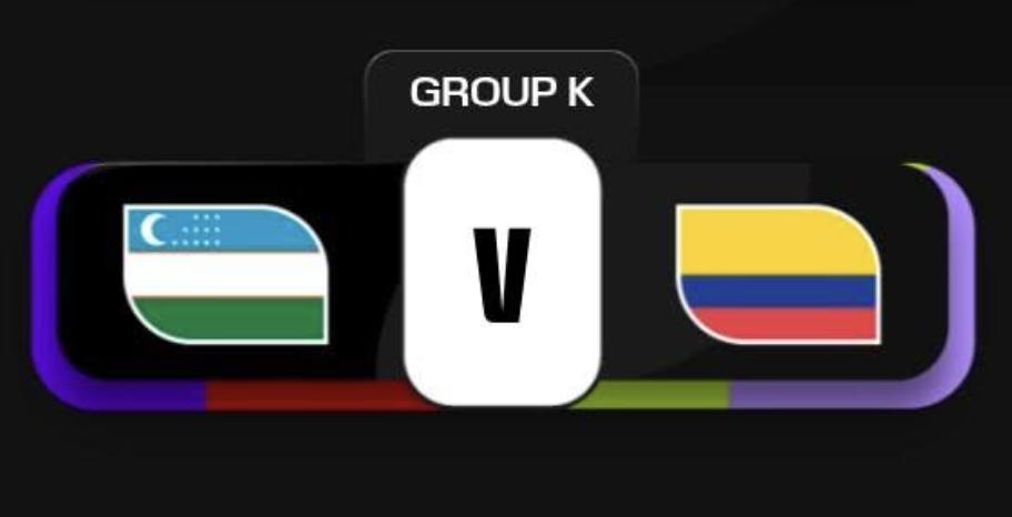 Чемпіонат світу з футболу FIFA 2026: Узбекистан і Колумбія закривали програму 1-го туру групового етапу