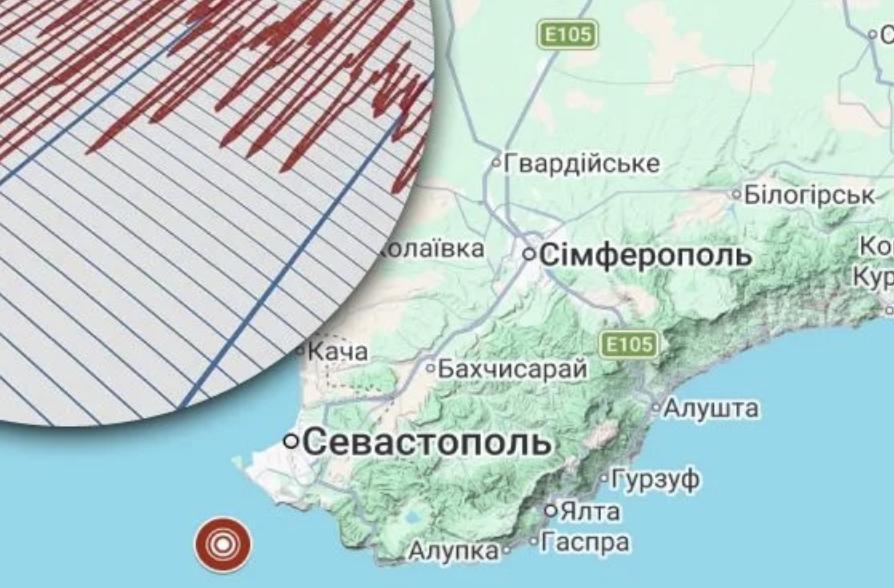 Кілька сильних землетрусів зафіксовано неподалік Криму: деталі від Головного центру спеціального контролю
