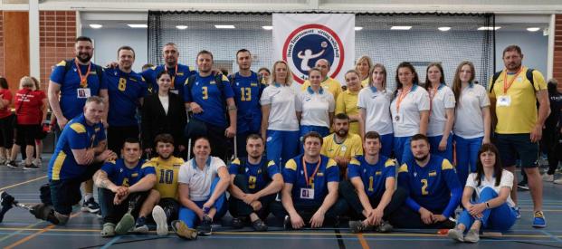 Збірні України з волейболу сидячи — у топ-4 на міжнародному турнірі в Нідерландах