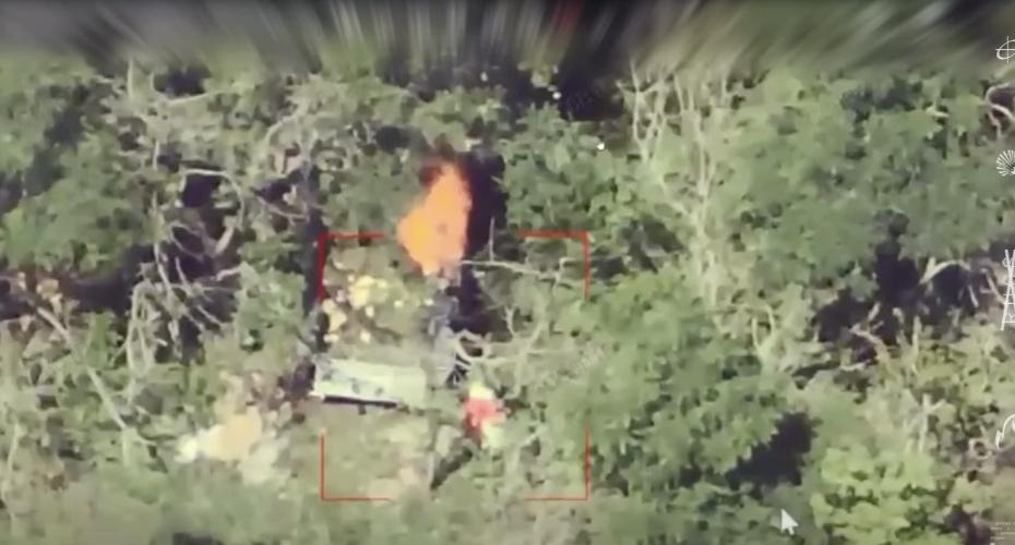 У 423 ОББС «Скіфські Грифони» оприлюднили кадри знищення транспорту окупантів