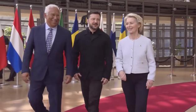 Зеленський у Брюсселі: Одностайність лідерів ЄС — це надзвичайно важливо для України