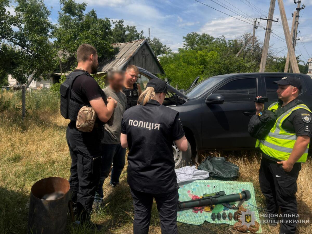 Торговець зброєю на Запоріжжі потрапив до рук правоохоронців