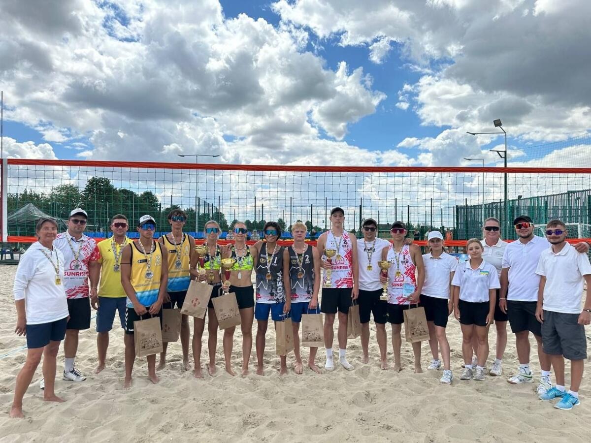 У Кропивницькому завершився чемпіонат України з пляжного волейболу U19