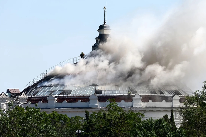 Путінська розвідка знайшла «британський слід» в ударі по панорамі у Севастополі